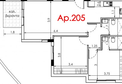 Trachoni, Лимассол Апартаменты На продажу | 38899
