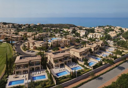 Kouklia - Aphrodite Hills Полуотдельный Дом | 51062