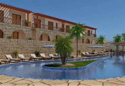 Akoursos, Пафос Строительный объект  На продажу | 7372